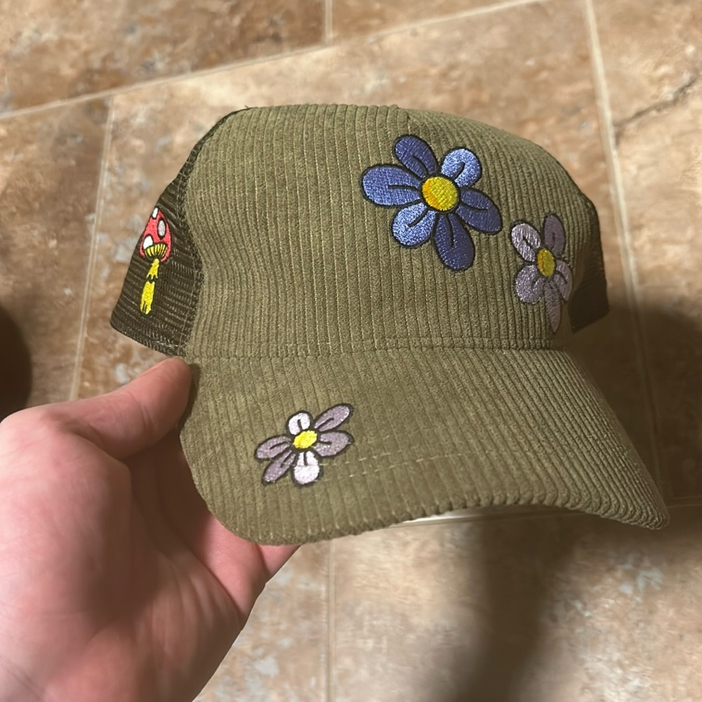 Corduroy Trippy Snapback
